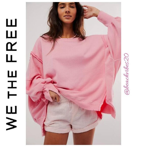We the free tops free people we the free camden sweatshirt pullover